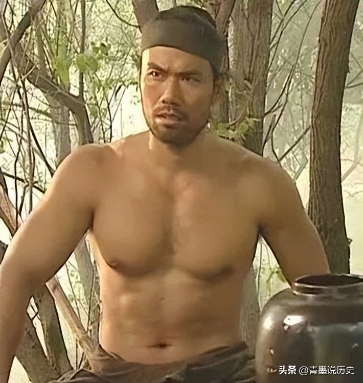 98版水浒传硬汉身材,梁山好汉健身