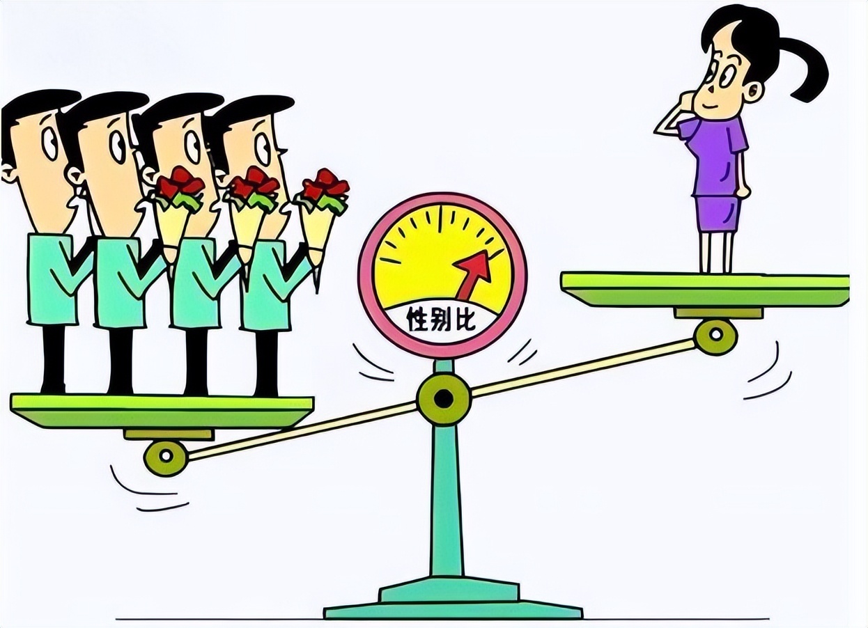 人口普查儿童男女比例结果,中国现在男女人口失衡差距多大