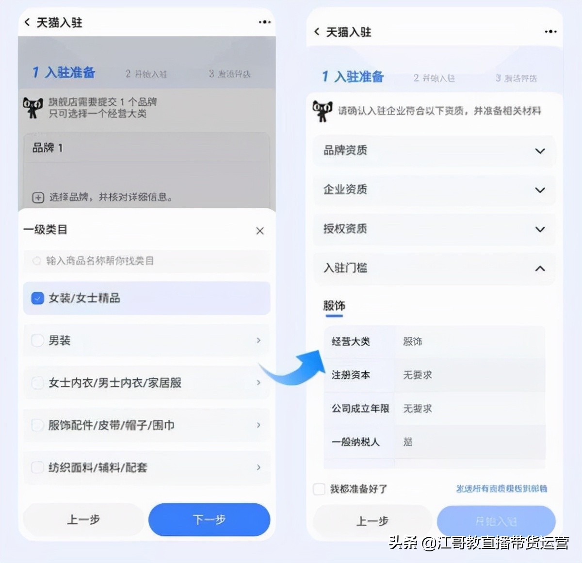 新手如何入驻天猫开天猫店呢,天猫开店如何开通店铺