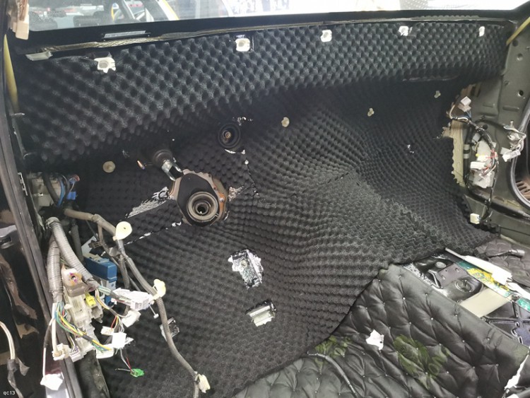 广州番禺丰田皇冠全隔音,皇冠隔音降噪