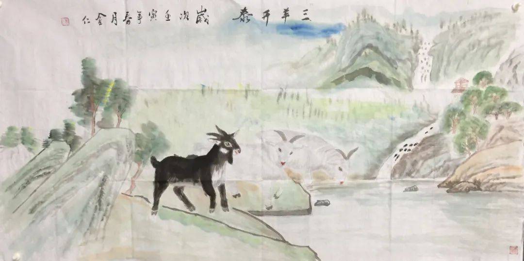 黄金仁笔下的花鸟,有一种清雅、诗意的美