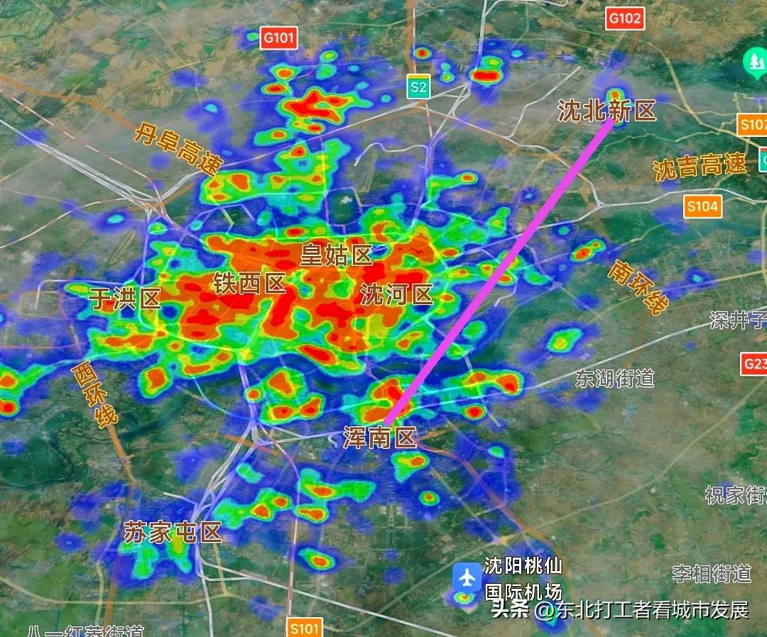 沈北浑南未来5年规划,浑南和沈北新区发展