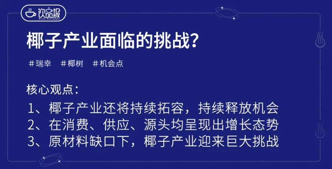 “椰风”四起，椰子元素为何越来越火？