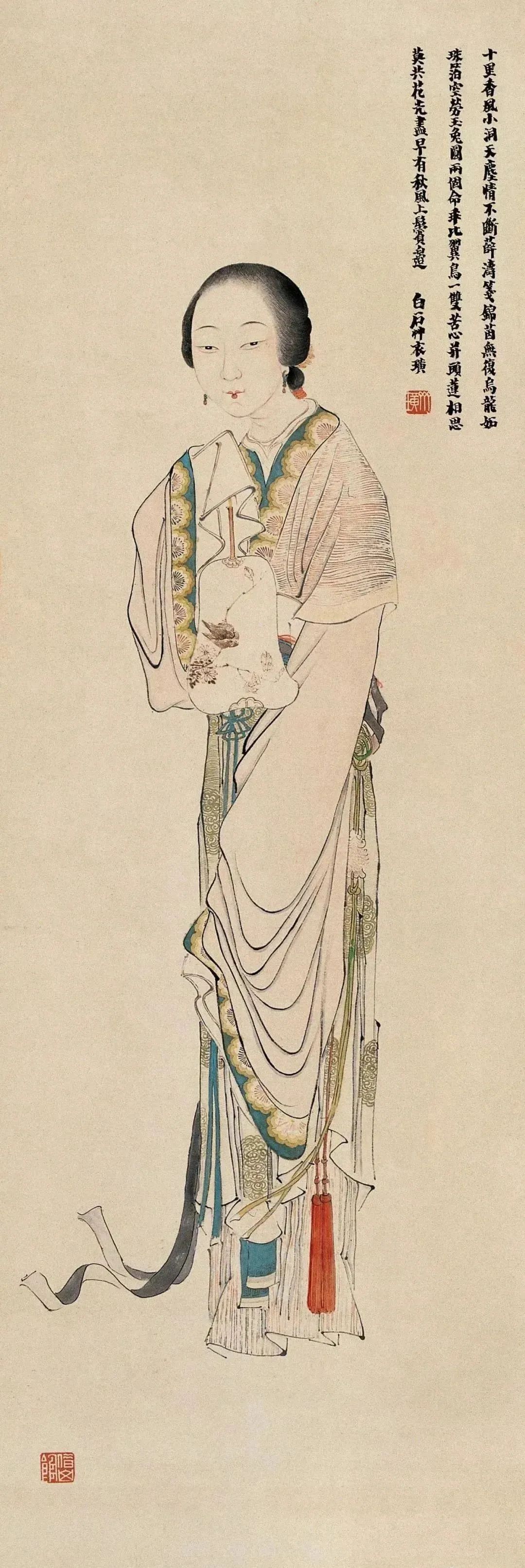 张大千最好的4幅画,盘点张大千的50幅作品