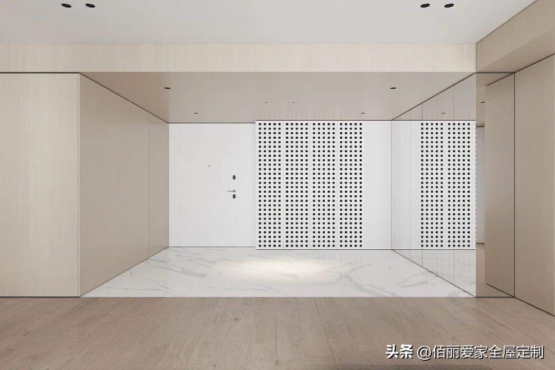 门墙柜一体化解决方案,房间门墙柜一体展示