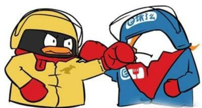 哪里赚钱哪里就有BAT，饿了么和美团争斗，背后巨头打得热火朝天