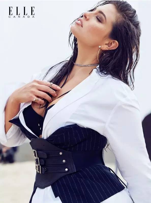 全球身价最高的大码模特：高177重180斤，没有赘肉，曲线凹凸有致