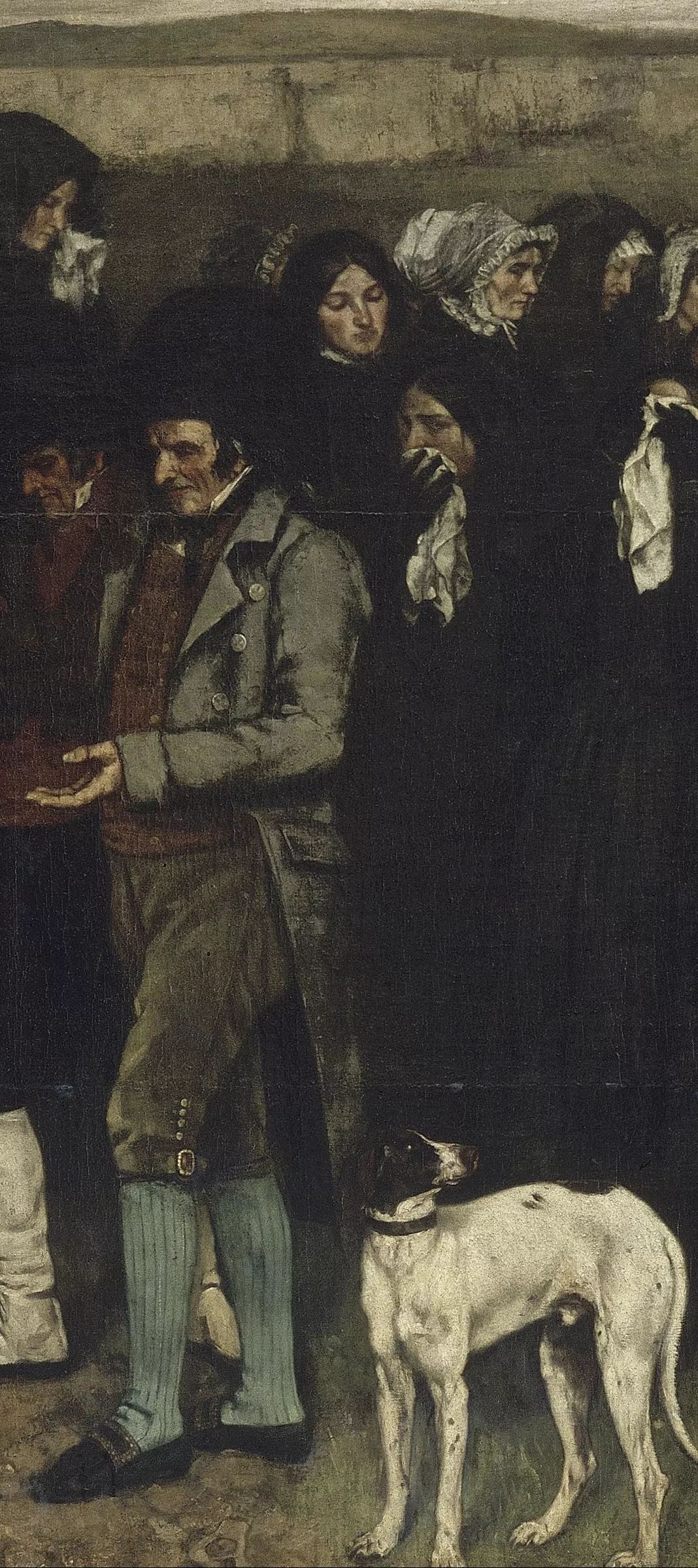 库尔贝油画维纳斯,库尔贝画的人物画