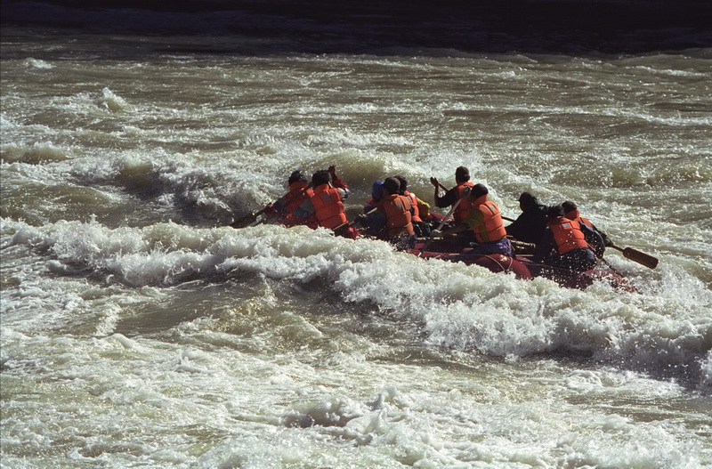 存货整理：我和更桑的雅鲁藏布大峡谷。1998（上）
