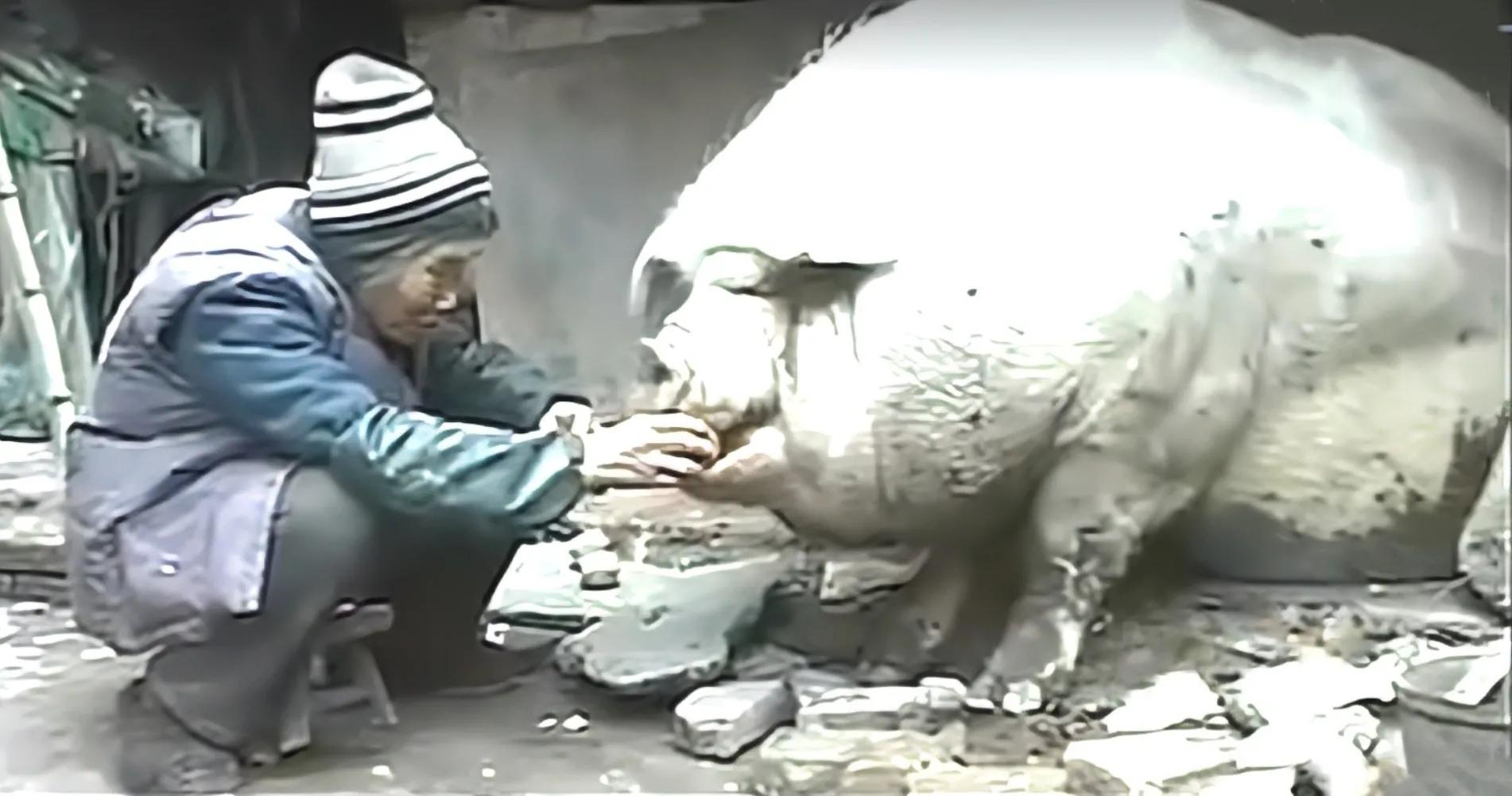 1997年她花302元买下一只猪仔，3年后出价2万都不肯卖