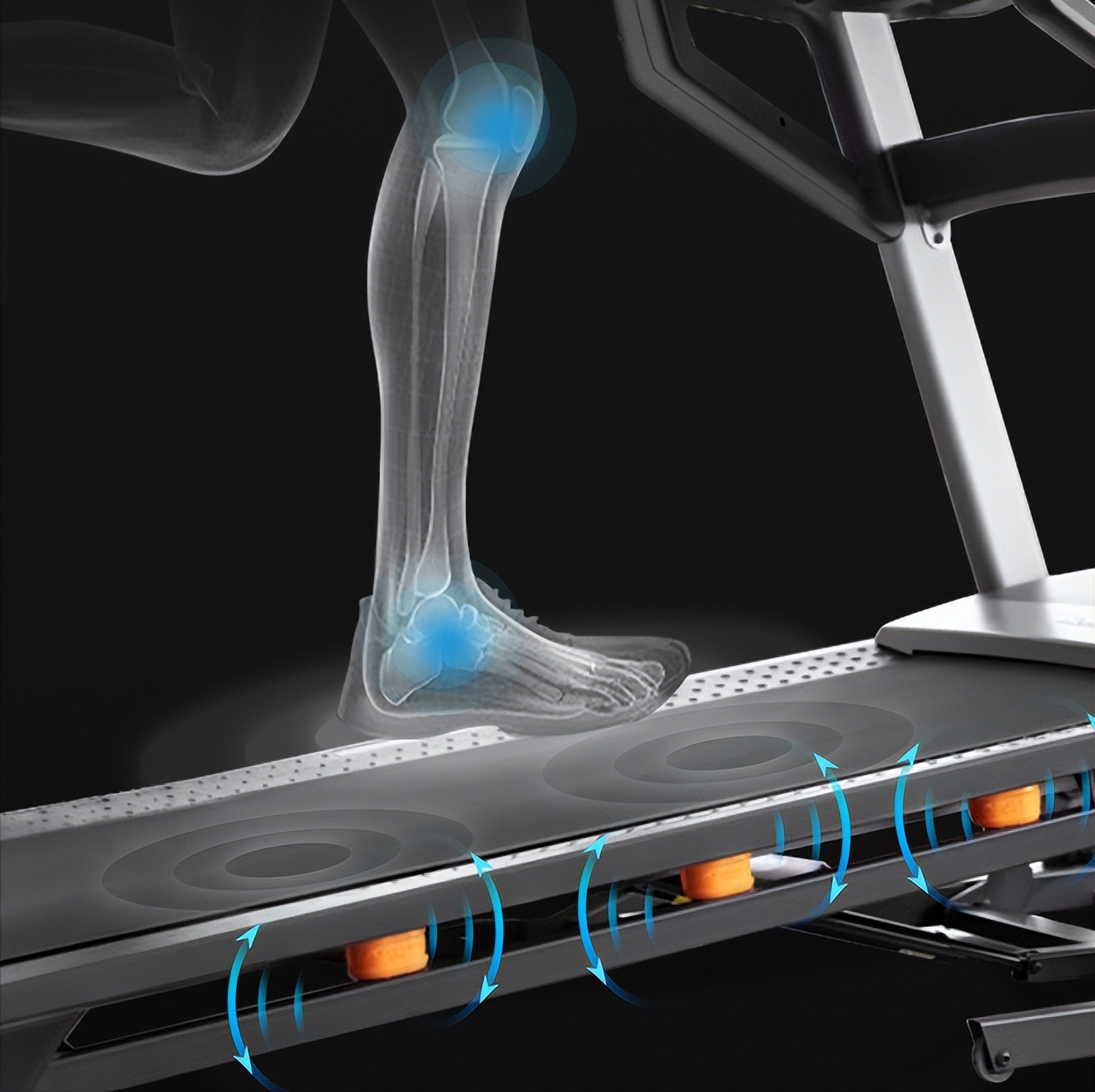 跑步机负氧离子超静音,跑步机空气