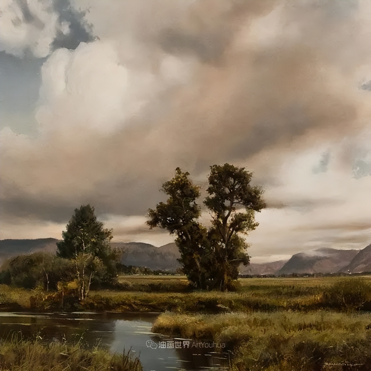 在我的眼中映出你面容——这风景画又美又甜！