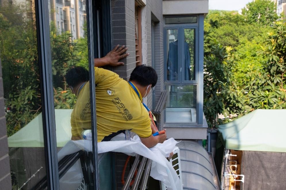 40℃高温天空调卖爆苏宁易购进入“不间断安装”模式