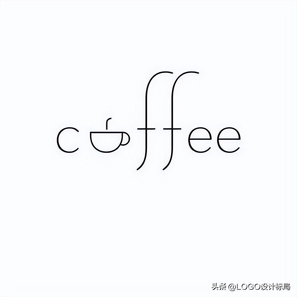 高逼格咖啡logo,经典咖啡logo