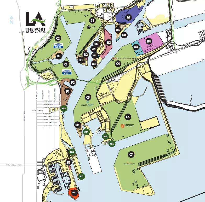 全网独家！美西最全港口及辐射FBA仓派送攻略