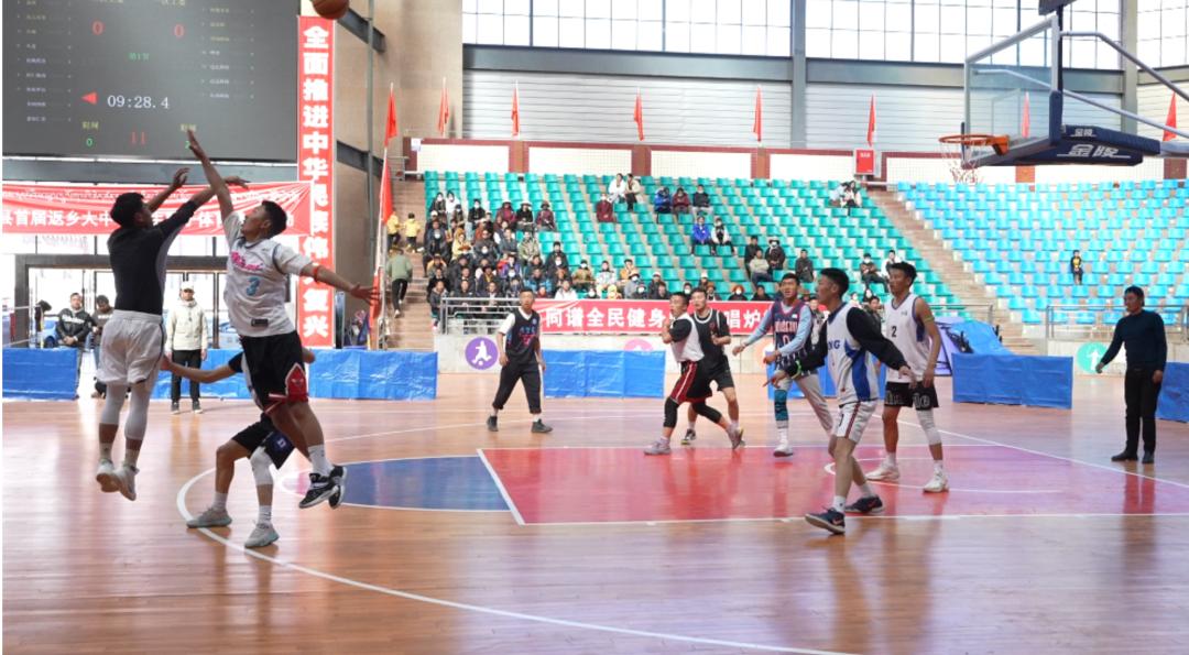 娱乐身心、激扬青春”炉霍县首届返乡大中专学生健身运动会