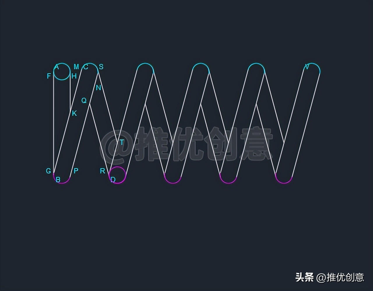 使用追踪定位、复制阵列绘制弹簧工程制图autocadcad教程CAD习题