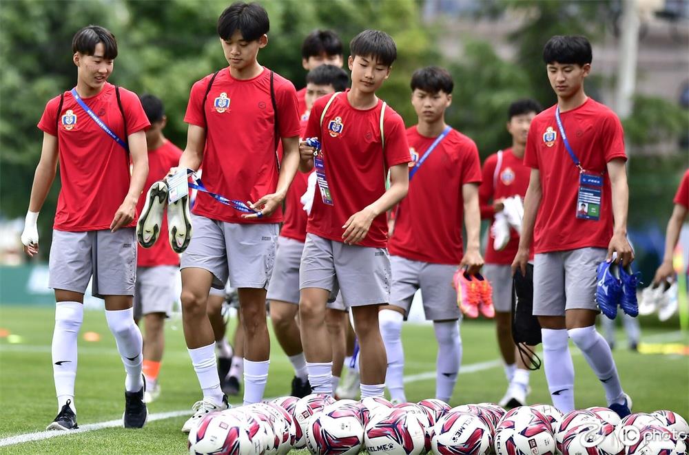 延边龙鼎赛前训练,延边龙鼎一线队训练