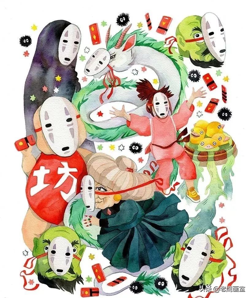 大师宫崎骏珍藏多年的画稿,100个画家致敬梵高