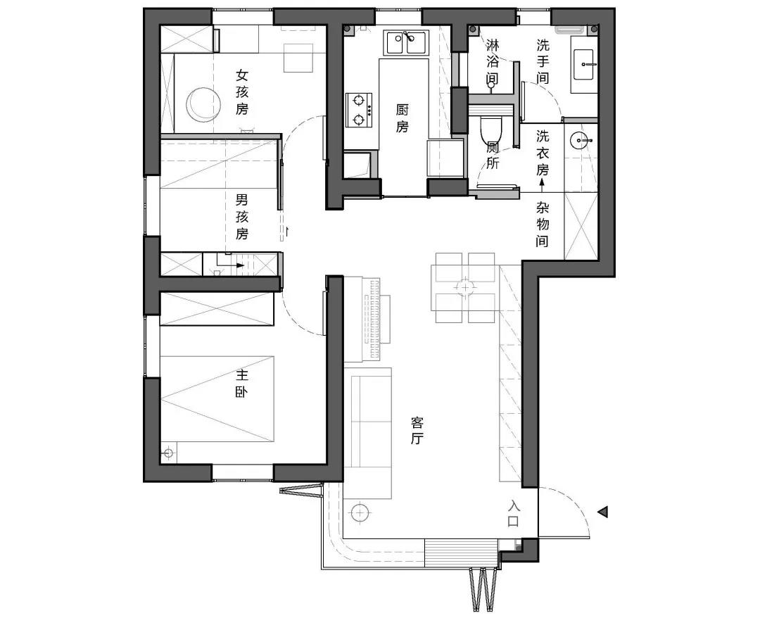 老破房翻新改造年轻人住的房子,老破小出租房简单改造