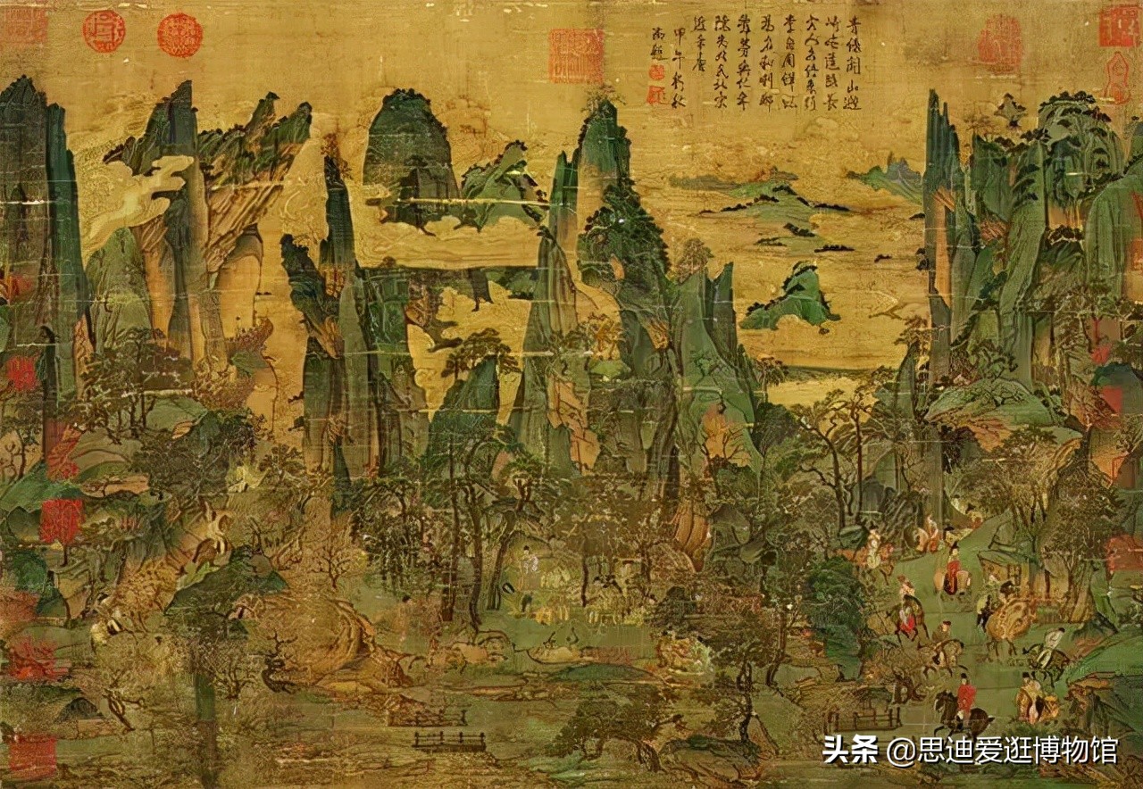 天才少年手绘图片大全,天才少年山水画