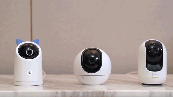 萤石c8w和360智能摄像头测评,海雀摄像头和萤石摄像头哪个好