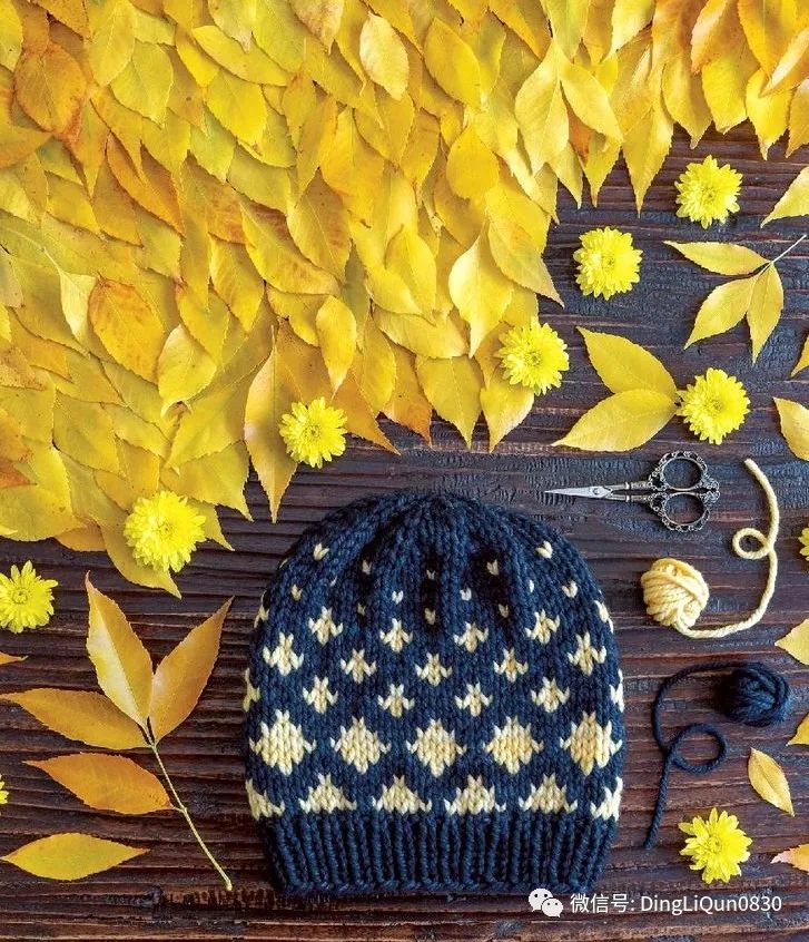 针织帽子设计手稿,针织帽款式设计图