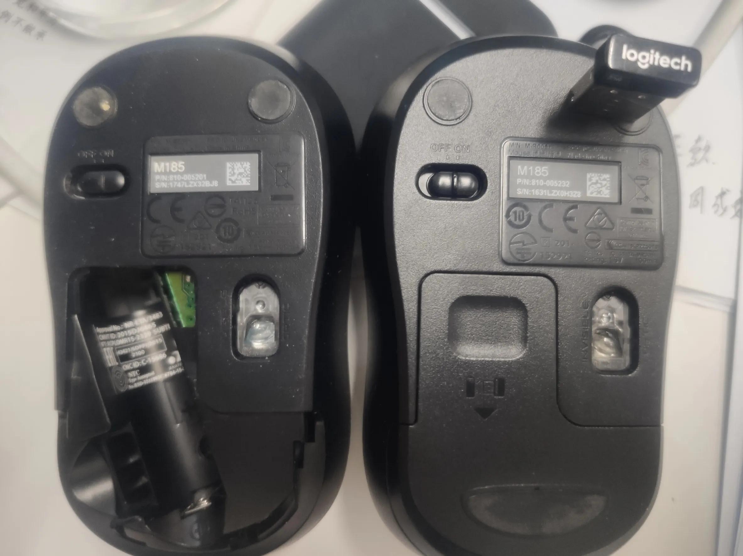 罗技m185鼠标配什么接收器,罗技m185鼠标滚轮无反应怎么修