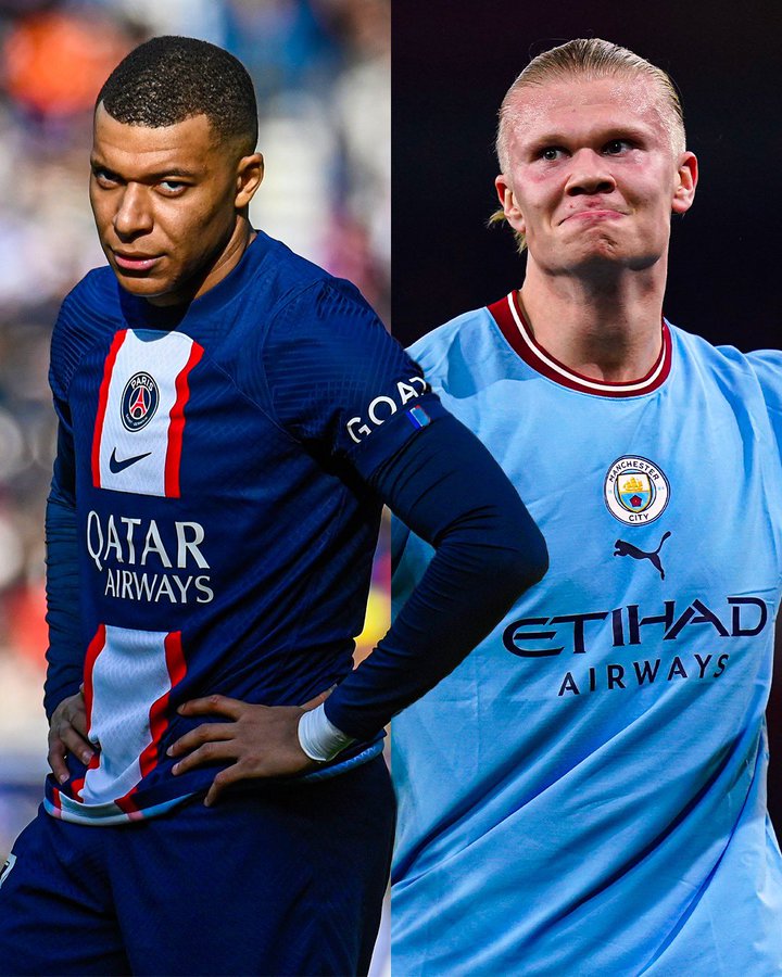 今年哈兰德和姆巴佩取代梅西和C罗，正式上位新绝代双骄？