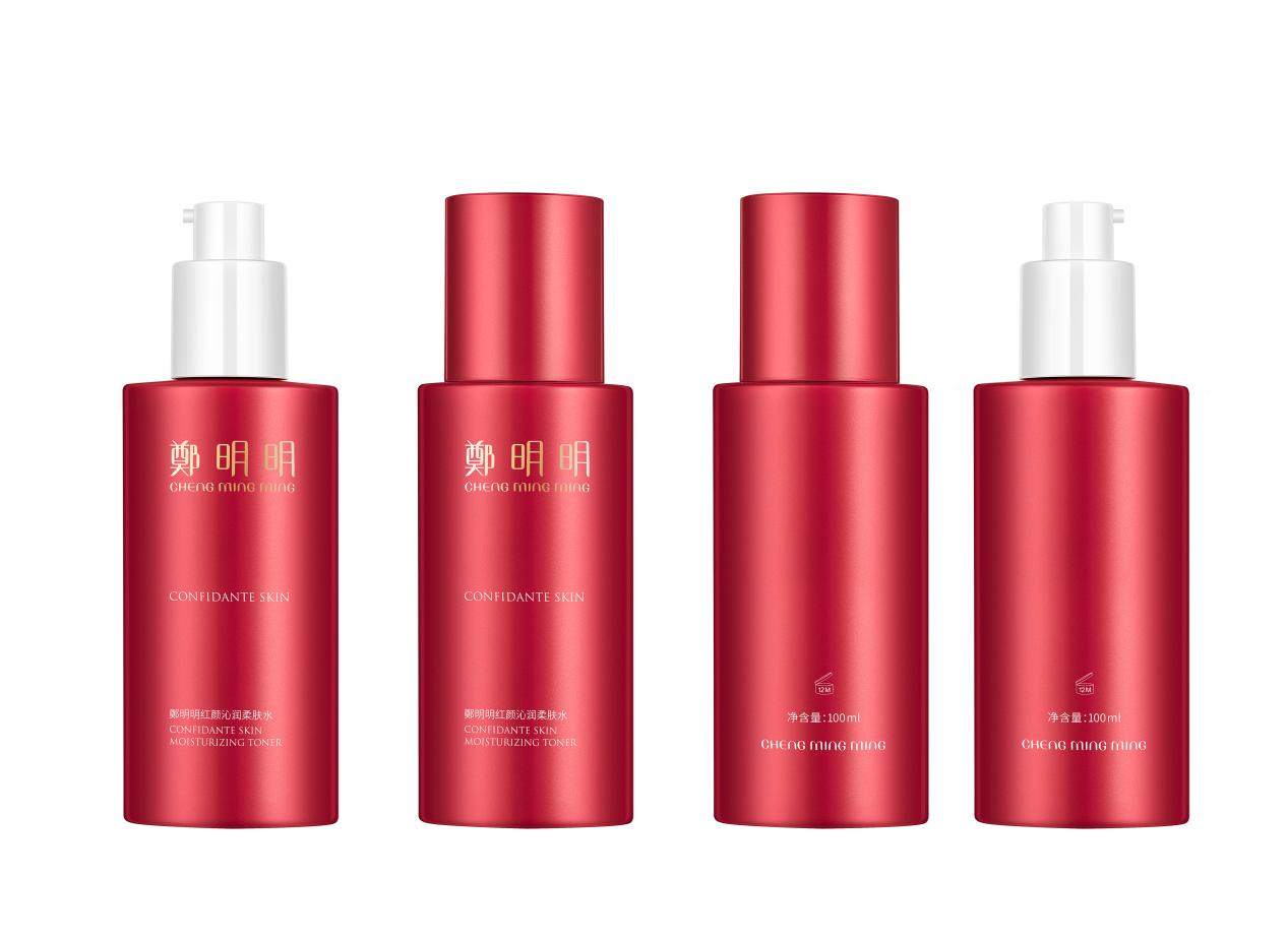 郑明明润颜抗皱套组,郑明明抗皱祛斑护肤品