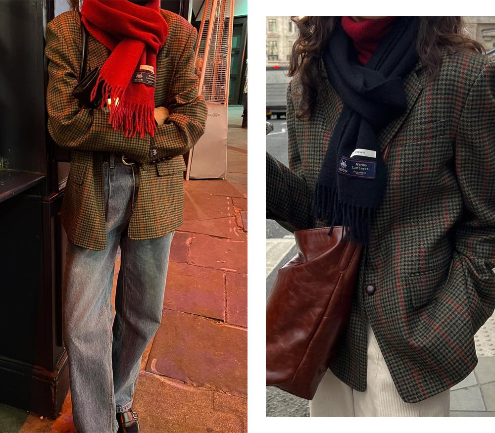 博主推荐的新年穿搭,冬日100套穿搭