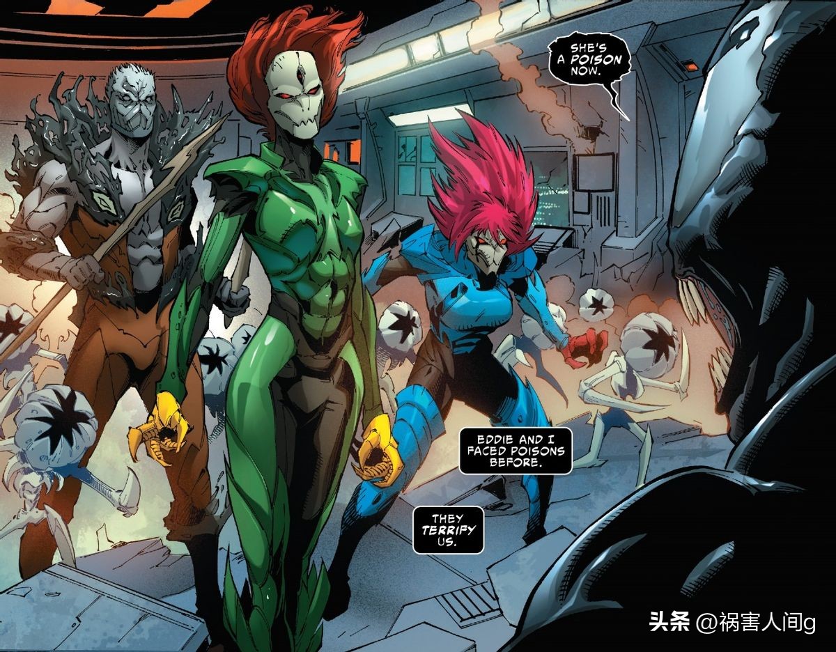 漫威毒液共生体图片,漫威毒药战士