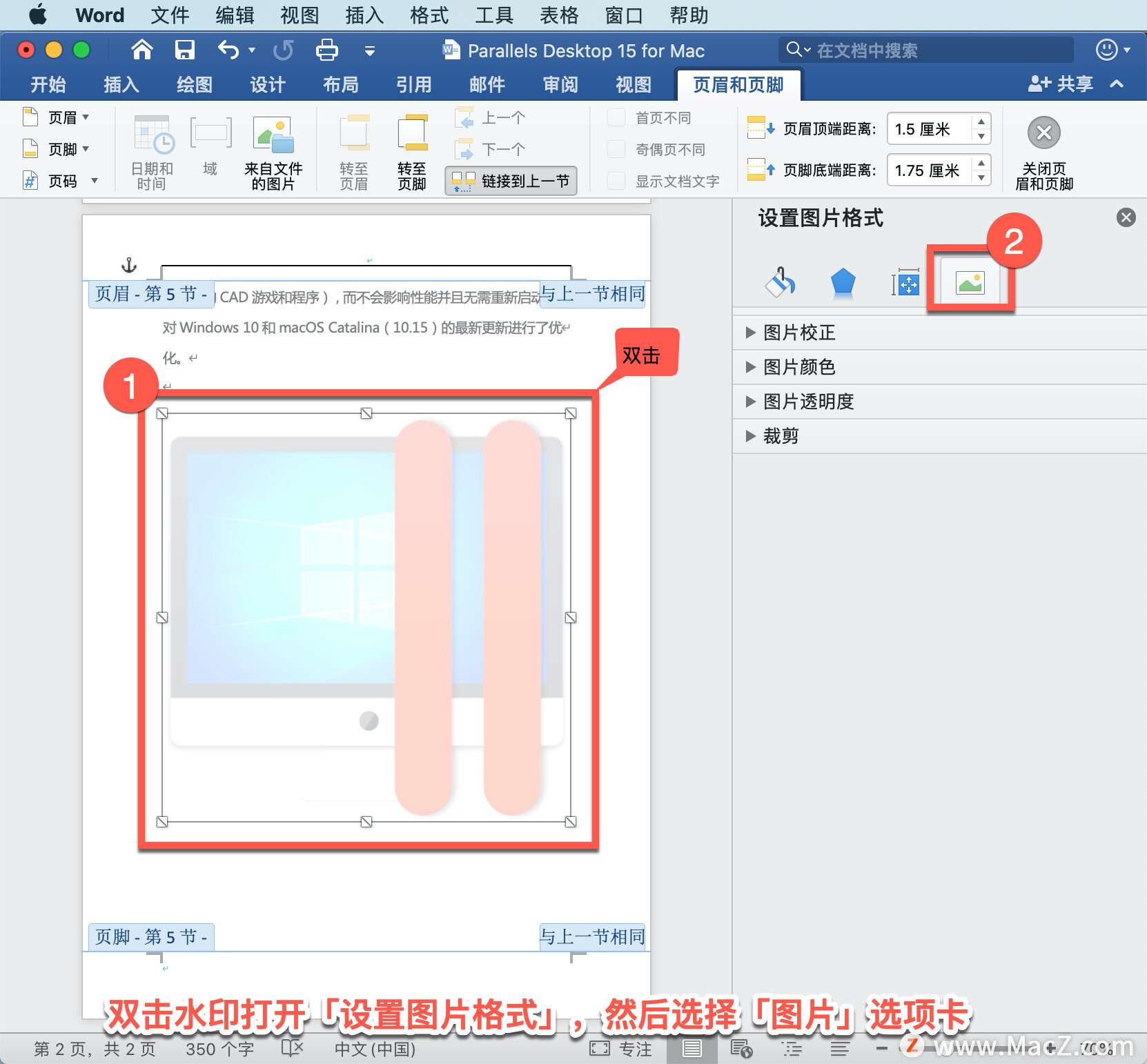 microsoftword教程插入图片,word水印操作教程