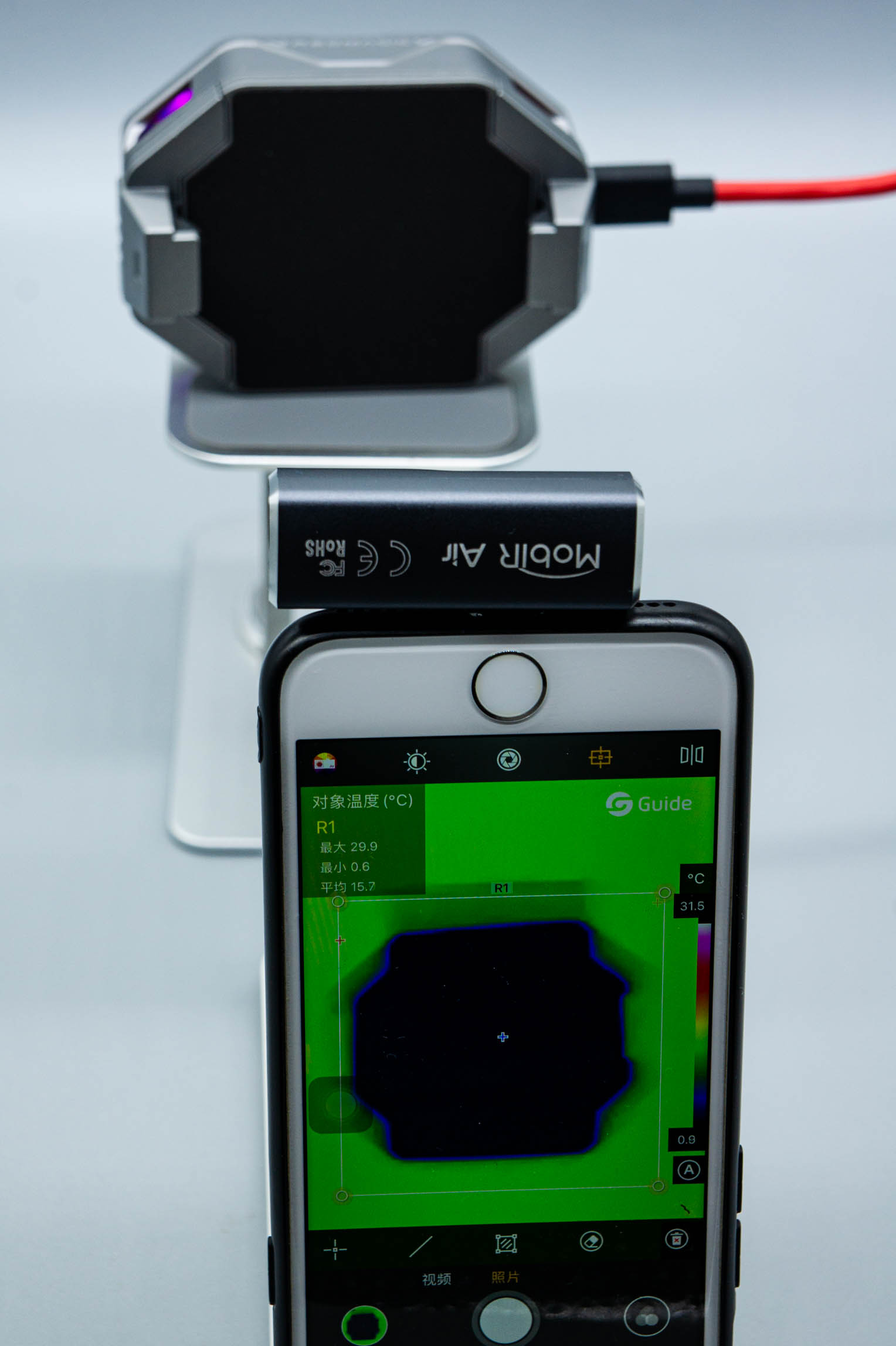 手机游戏散热背夹测评,游戏手机配散热背夹极限测试