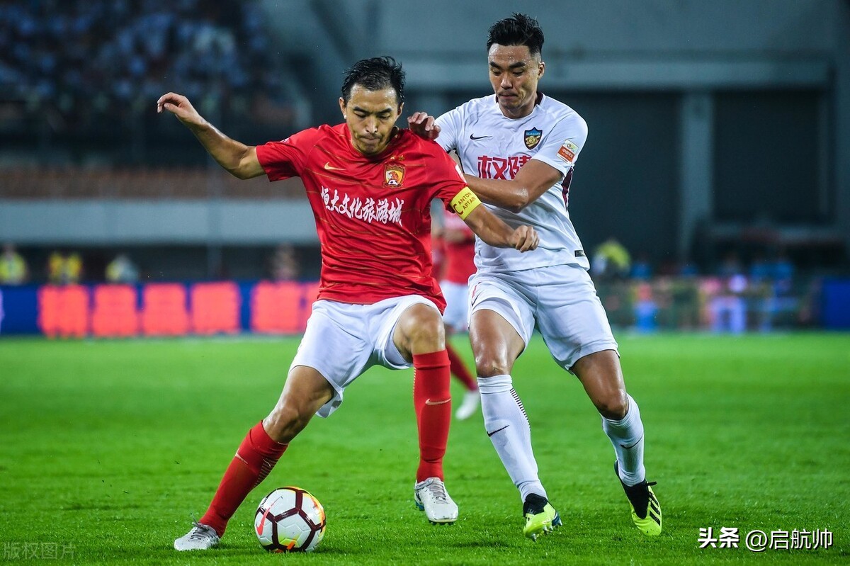 赵旭日冯潇霆四川冠城,恒大中甲全华班