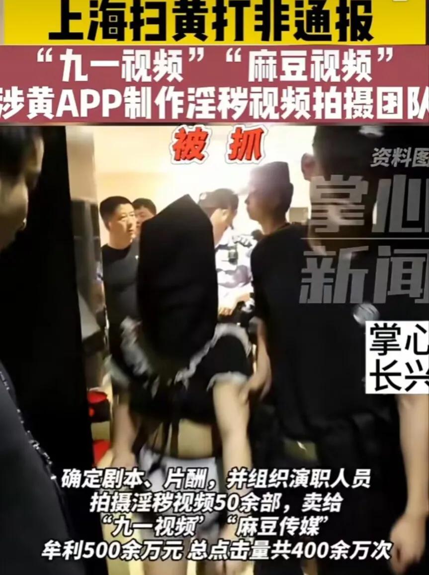 麻豆传媒分公司敛财上万被抓,女主播:求你了别拍了我先穿上衣服