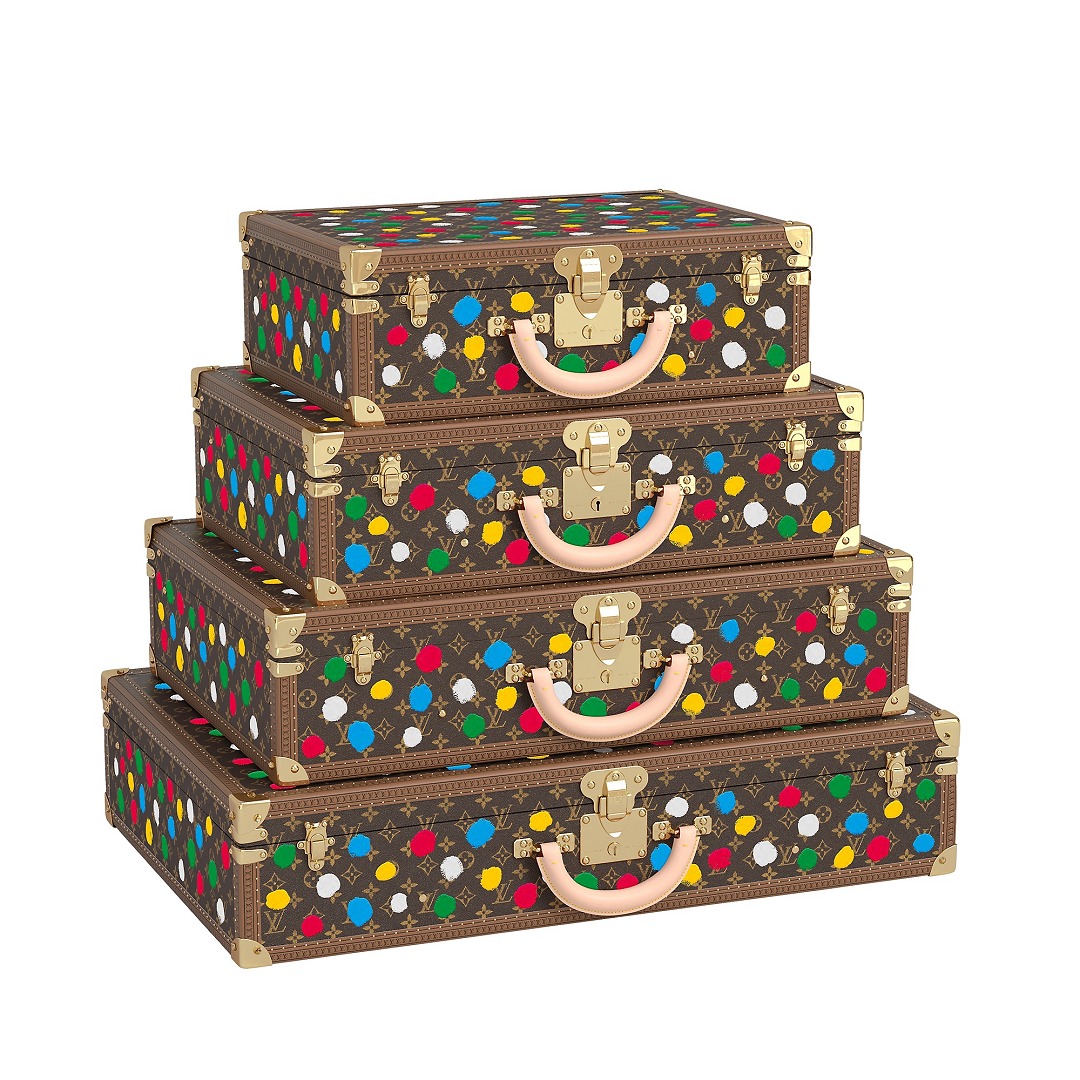 louisvuitton新包,lv联名草间波点包