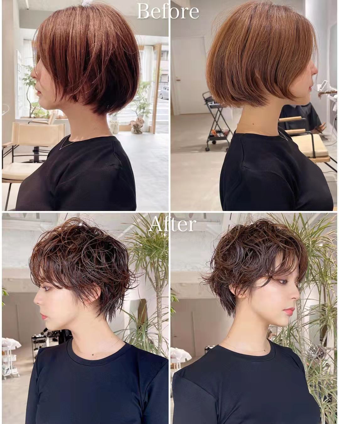 圆脸适合的精灵短发,减龄短发圆脸参考