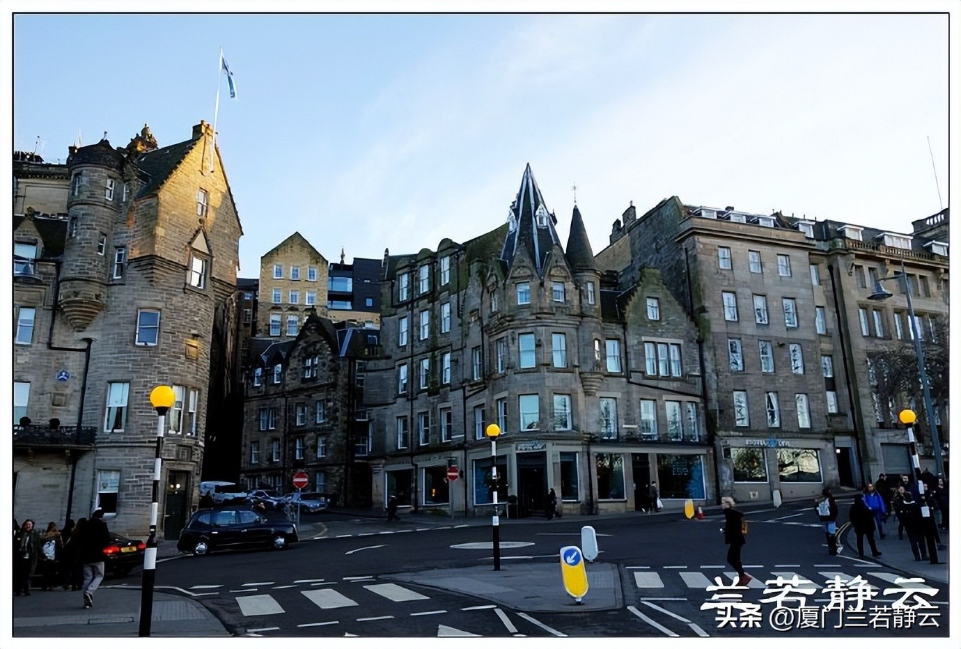 英国苏格兰爱丁堡小镇,爱丁堡是英国最浪漫的城市