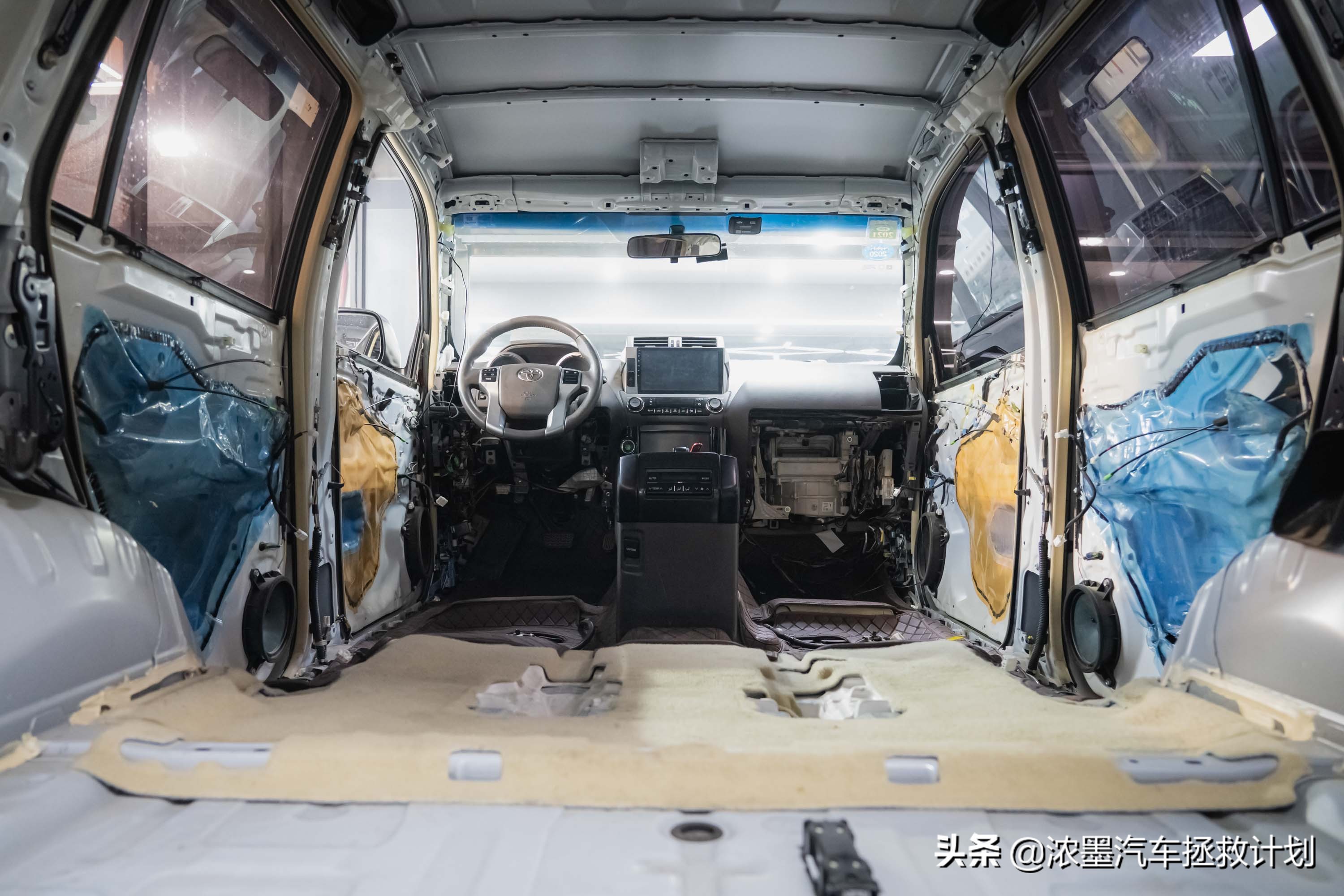 硬汉焕颜丰田普拉多续写越野传奇,修复翻新09年的丰田普拉多