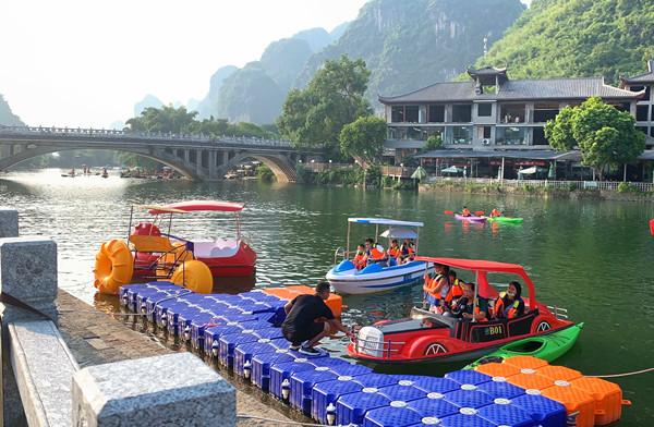 遇龙河里遇见美景,遇龙河每一段的风景