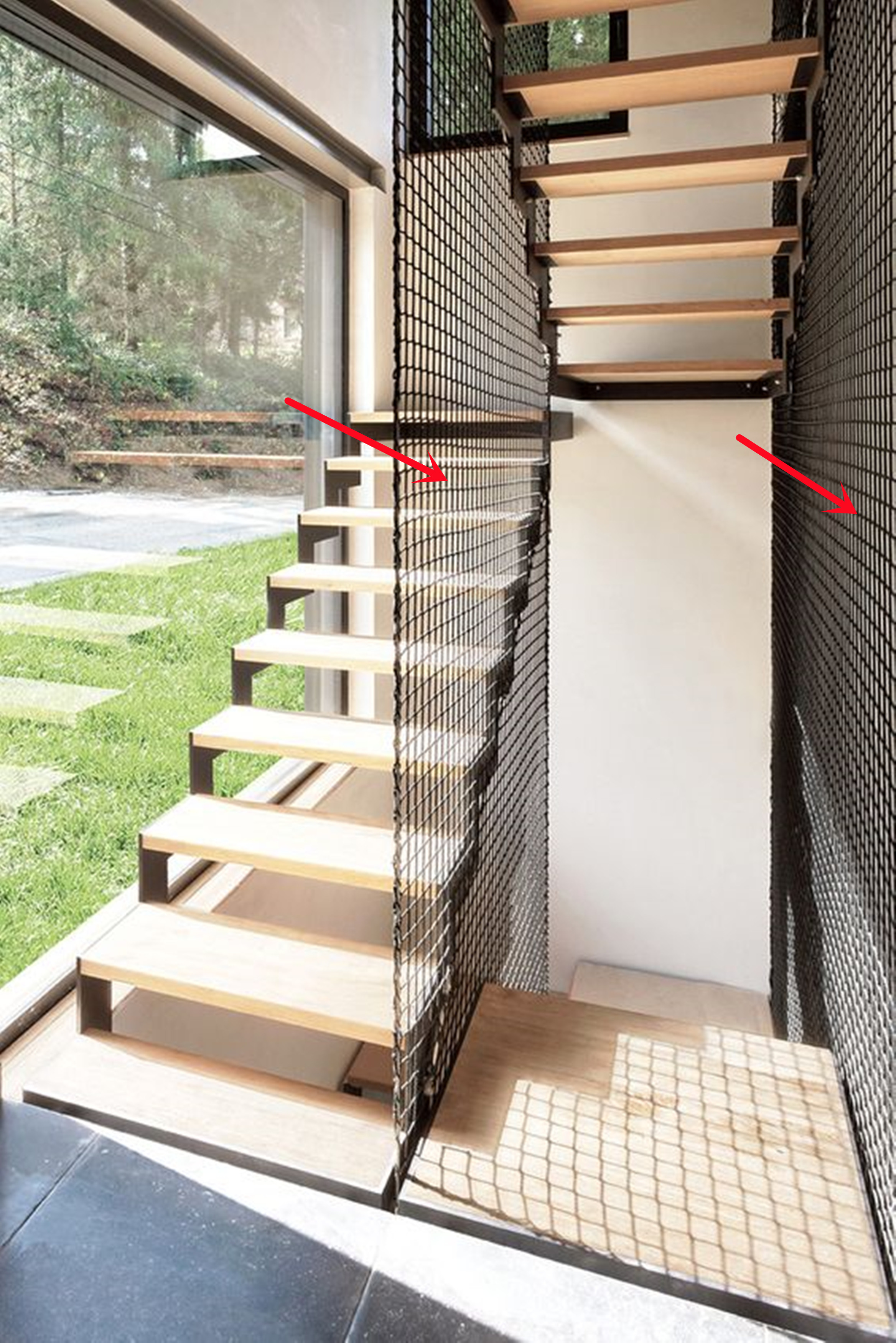 悬空楼梯用什么材质最省钱,超长楼梯做哪种扶手