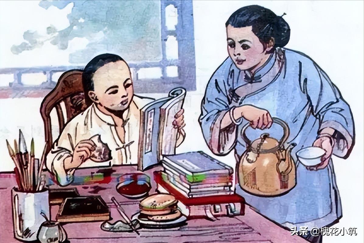 插画星条旗,撇嘴斜眼