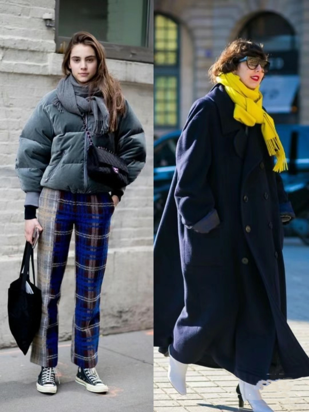 8种秋冬围巾系法等你来学,秋冬最in的围巾系法教程