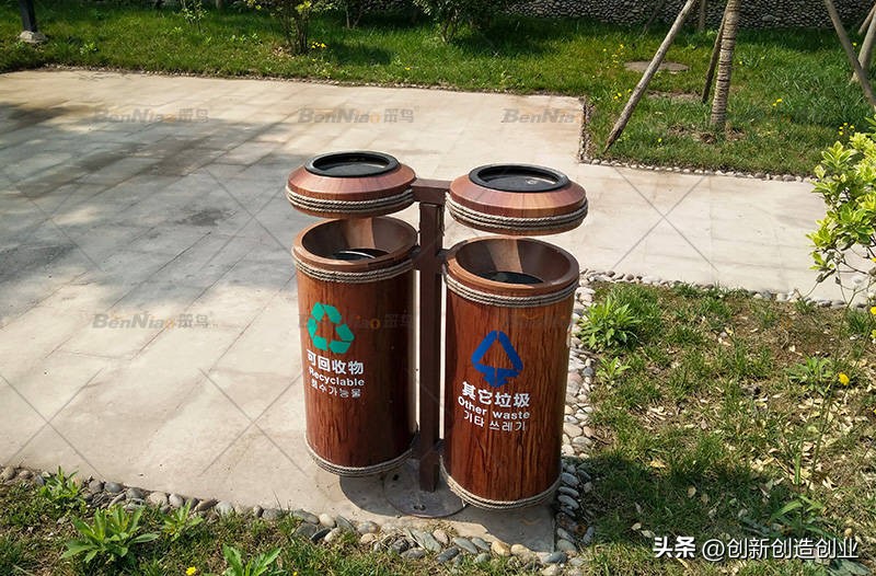 垃圾桶改造设计,分类垃圾桶设计效果图