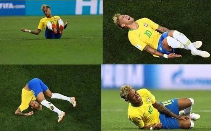 内马尔夸张演技,内马尔假摔自作自受