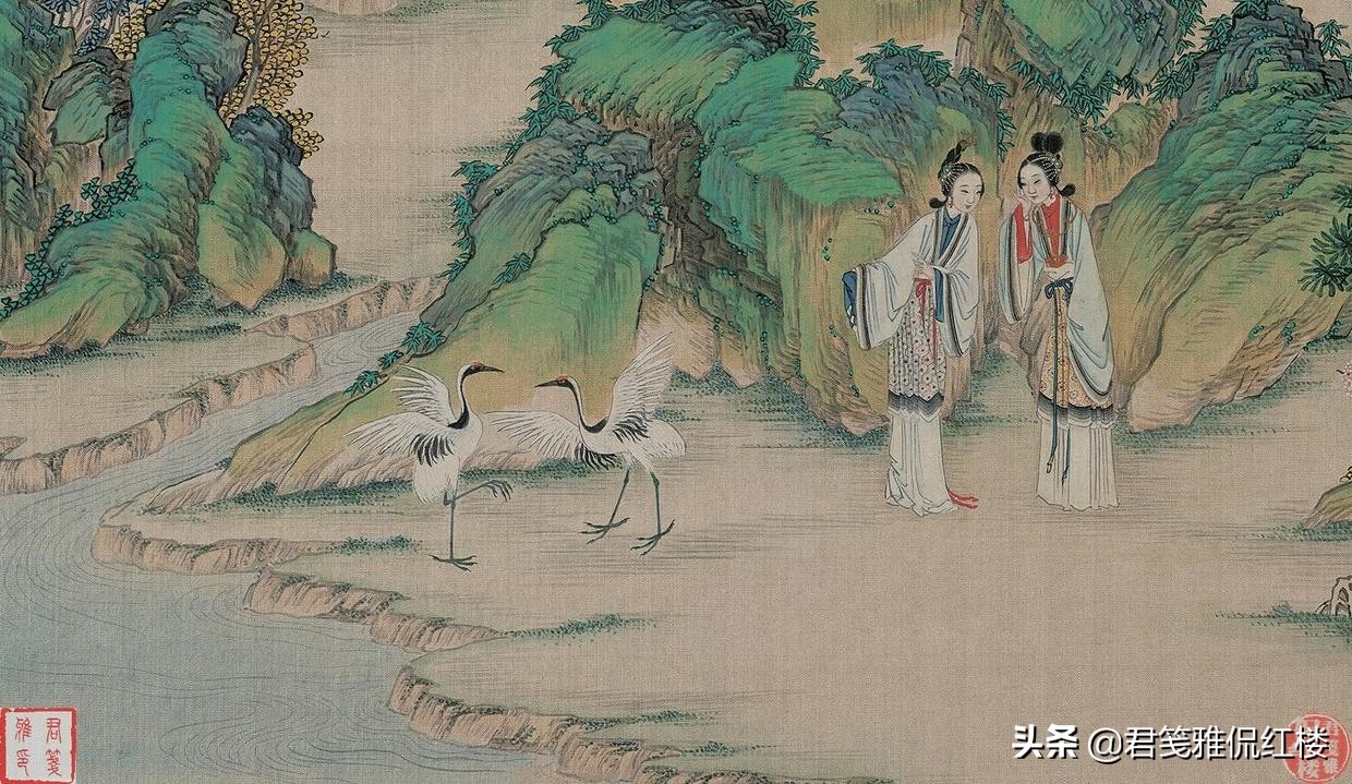 薛宝钗劝贾宝玉的话,桃花行林黛玉朗诵音频