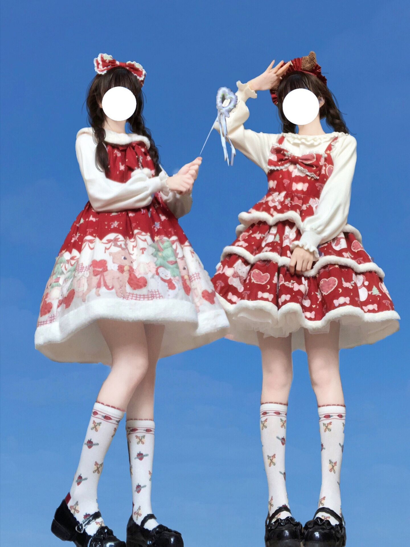 新年适合穿的lolita,关于新年的lolita裙子