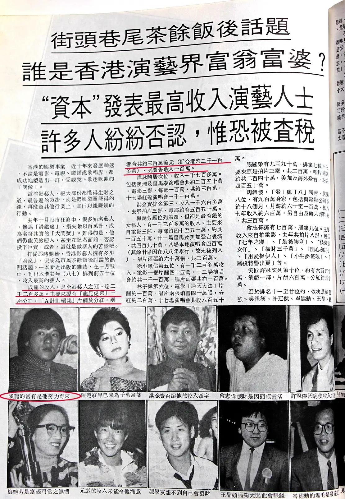成龙在80年代有多火,成龙是香港第一巨星吗