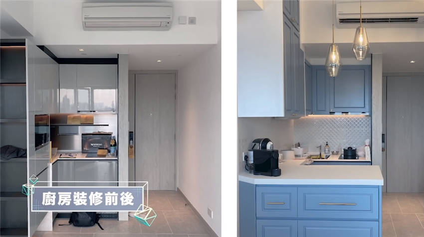 香港旧屋翻新案例,旧屋改造翻新最省钱38平